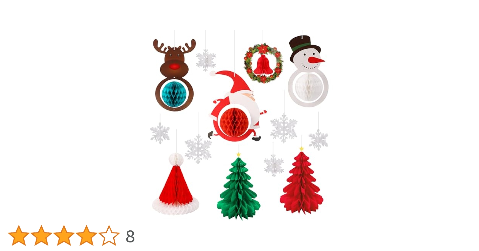 あんです。マニークリスマスガーランド 送料無料】ちいさなクリスマスガーランド✿5オーナメント